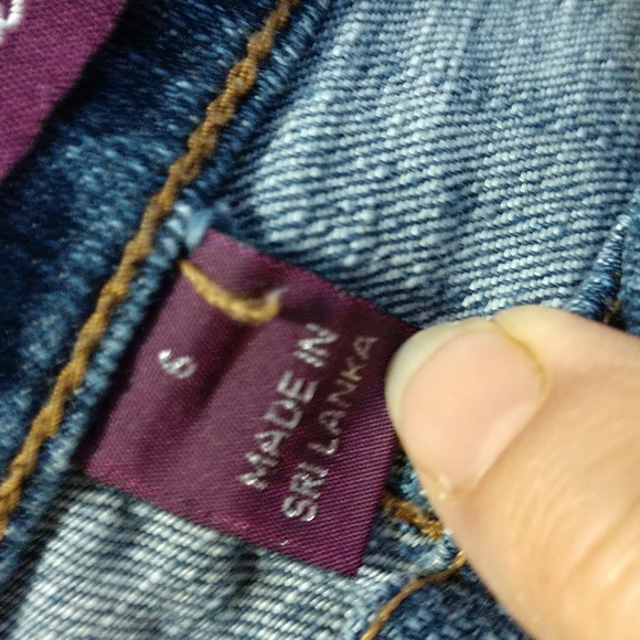 🔥🔥   Gloria Vanderbilt Cut Off Jeans For Shorts Giselle Style Size 6 - Picture 10 of 12